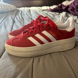 adidas Gazelle Bold Red Cloud White (Women's)
